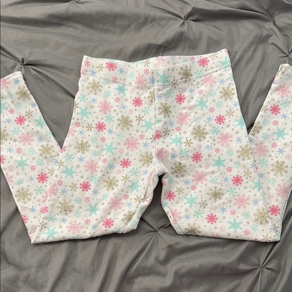 Cynthia Rowley Pink and White Matching winter long sleeve and legging pant Set - Picture 5 of 8